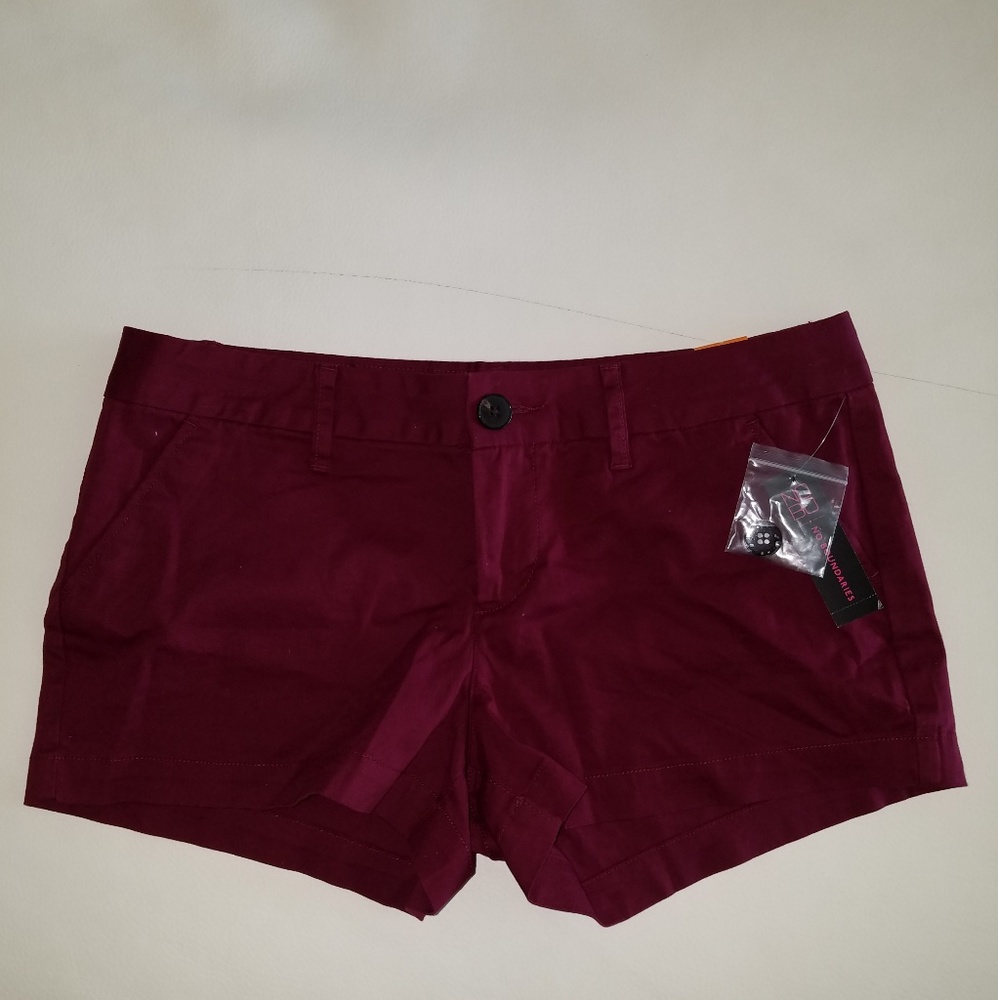 Red shorts